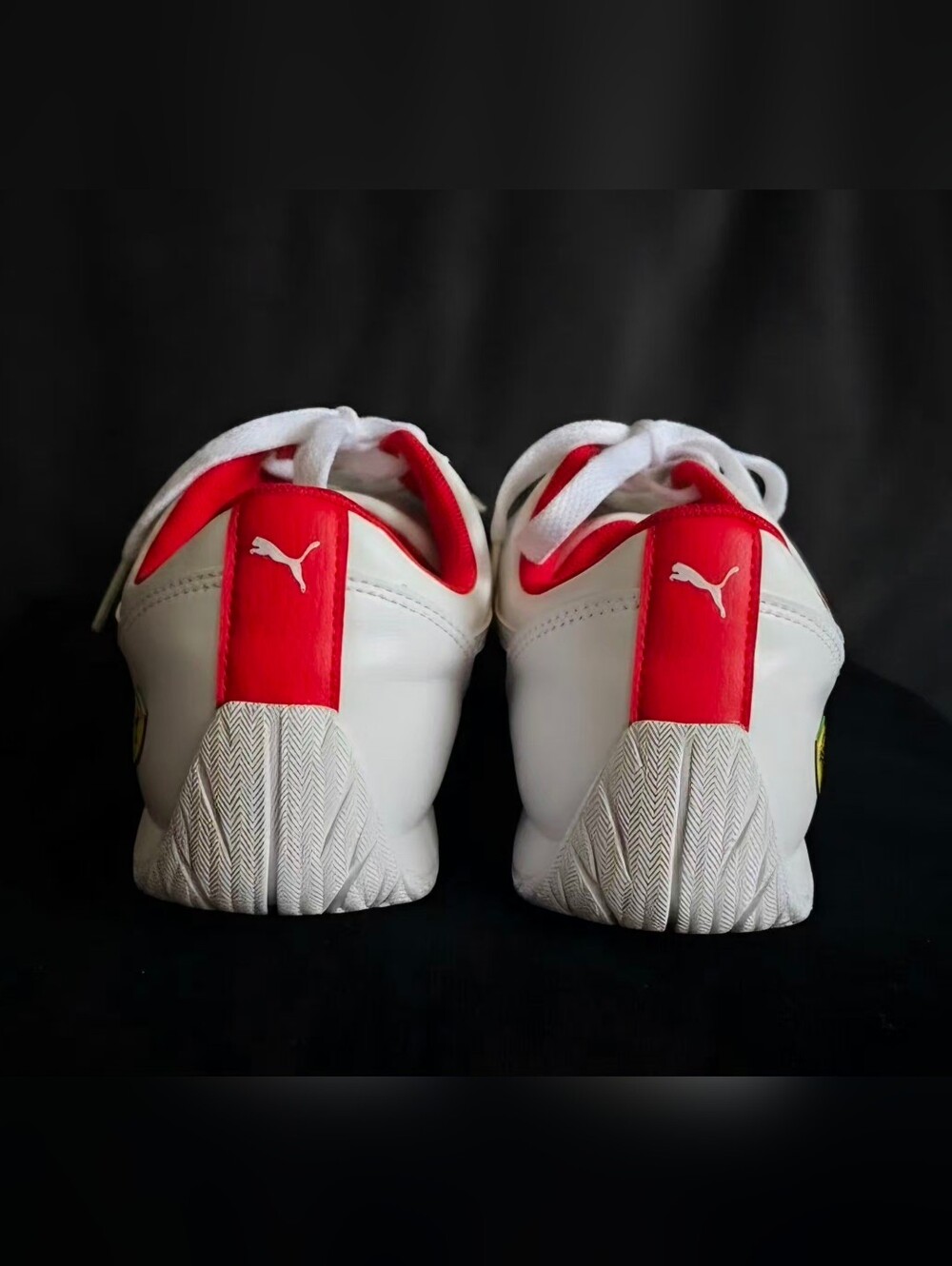 Puma Scuderia Ferrari Neo Cat Motorsport Shoes - White/Red - Picture 6 of 8